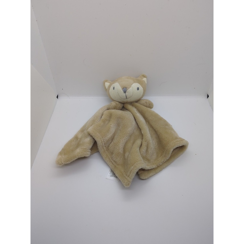 Bon Bebe Baby Blanket Tan Cream Fox Security Lovey